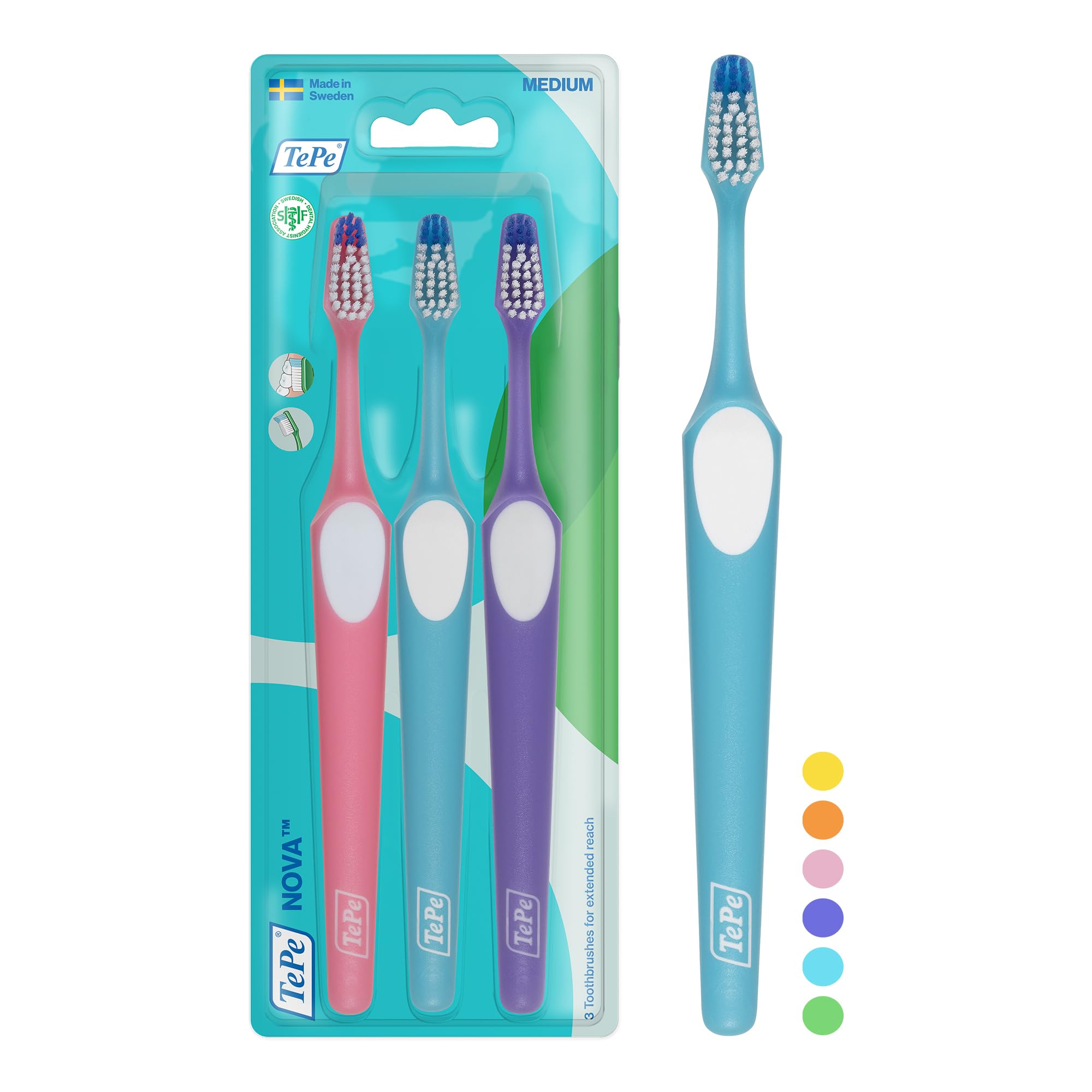tepe-nova-zahnb-rste-soft-3-st-ck-farblich-sortiert image 8