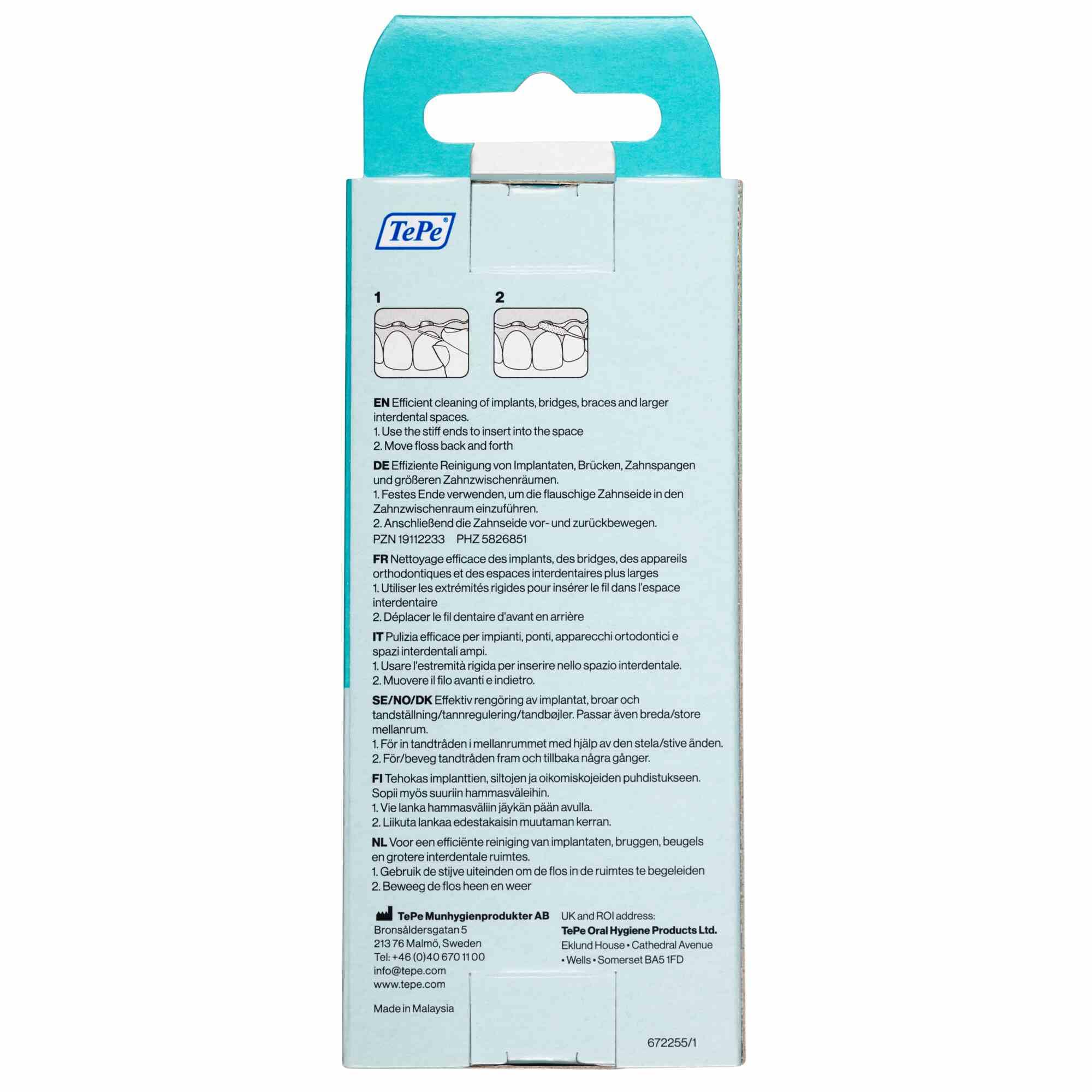 tepe-bridge-implant-floss-zahnseide-30-st-ck image 2