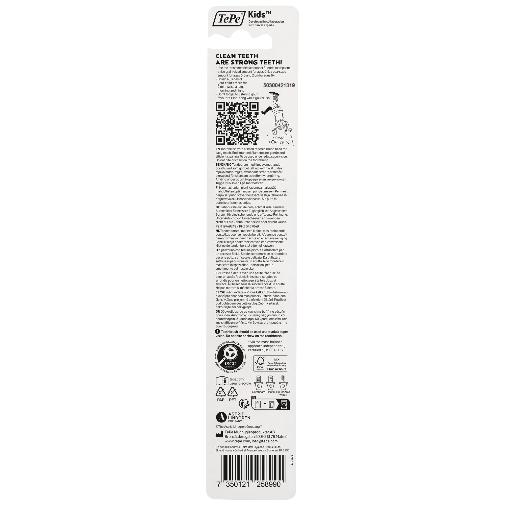 tepe-pippi-zahnb-rste-kids-extra-soft-1-st-ck-farblich-sortiert image 2