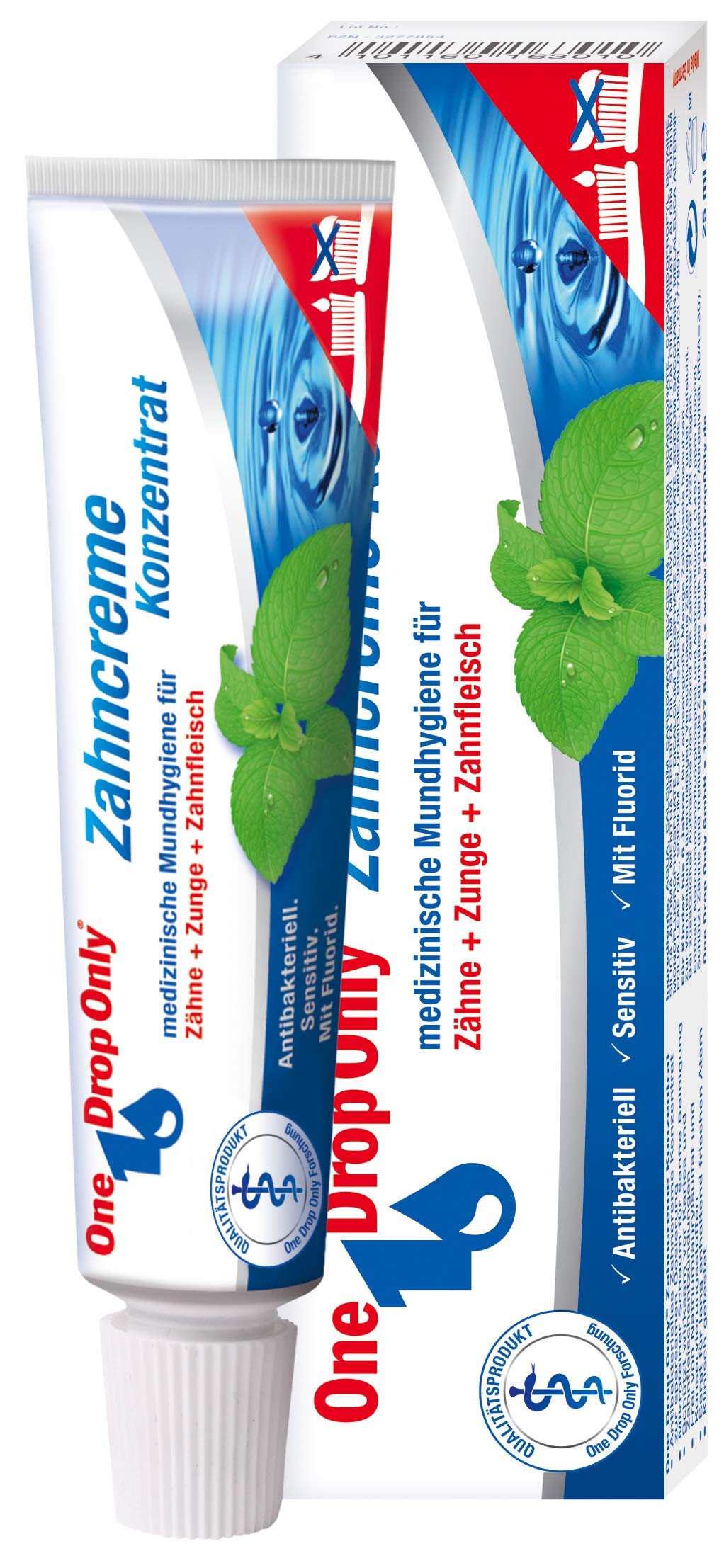 one-drop-only-zahncreme-konzentrat-25ml-medizinische-zahnpasta image 1