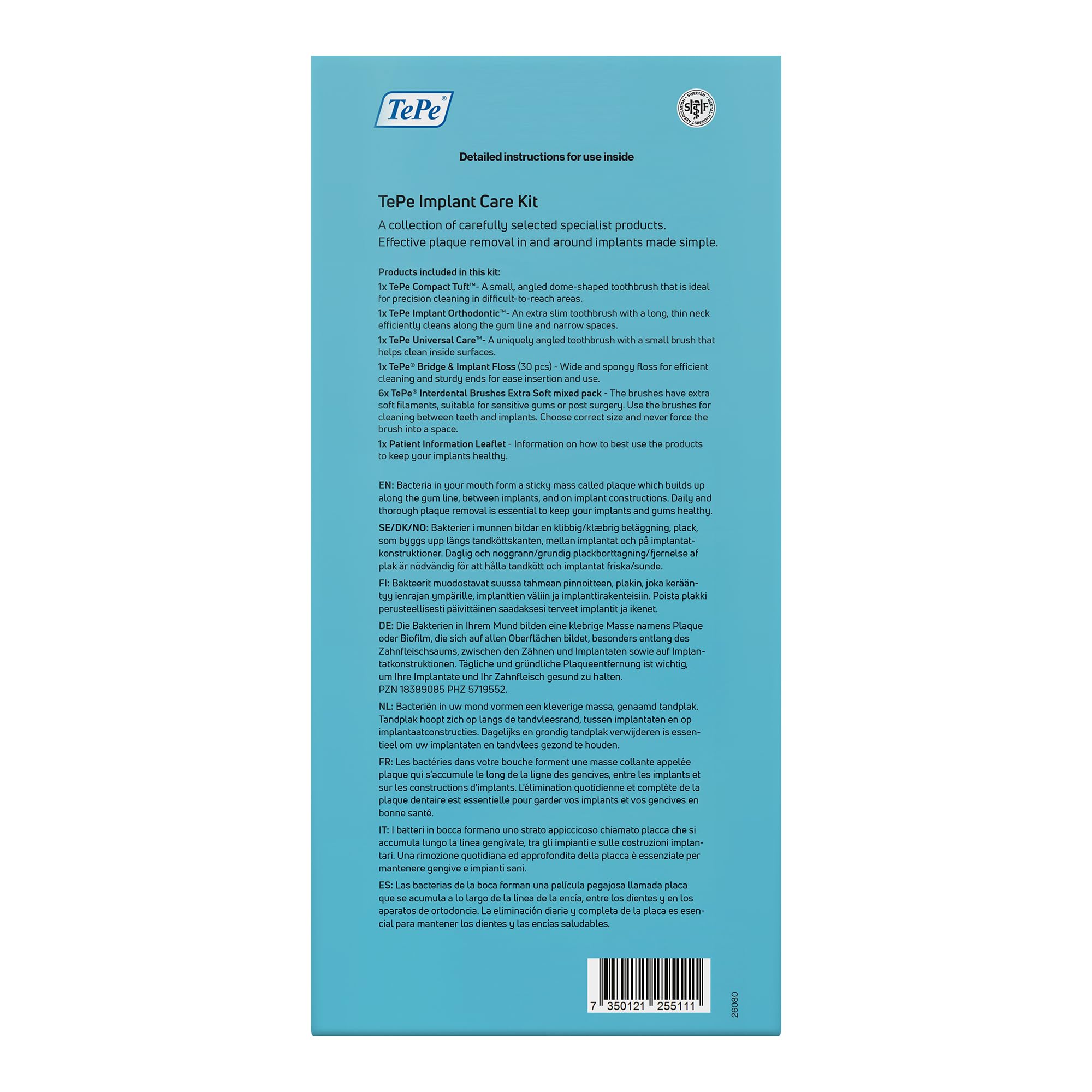tepe-implant-care-kit-12-teiliges-pflegeset-f-r-implantatpflege image 2