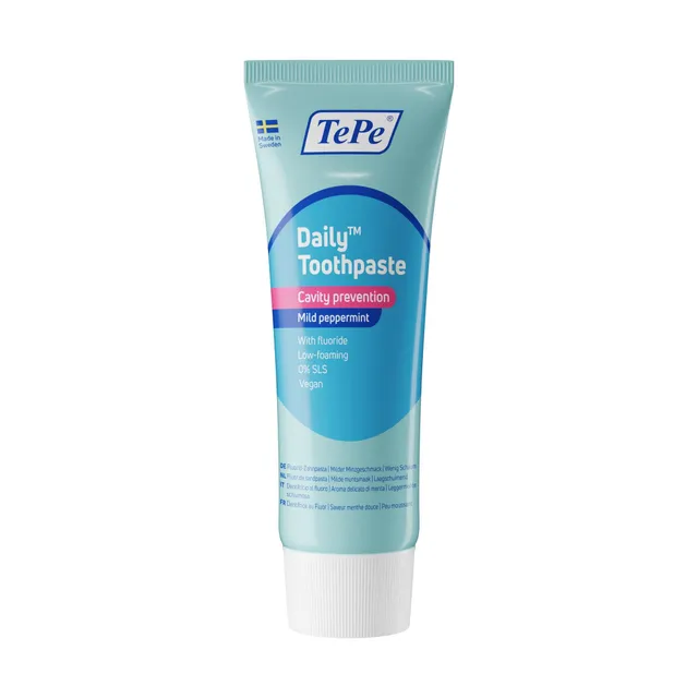 tepe-daily-zahnpasta-milder-minzgeschmack-mit-fluorid image 1