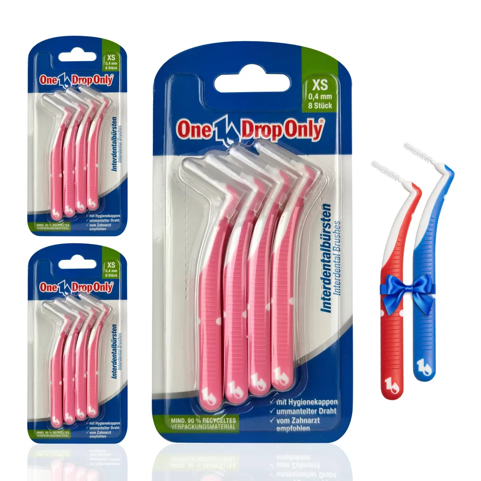 one-drop-only-interdentalb-rsten-xs-0-4-mm-3x8er-2-gratis-interdentalb-rste image 1