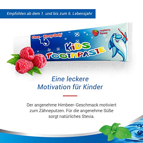 one-drop-only-kinderzahnpasta-himbeere-doppelpack-2x-50-ml-mit-fluorid-0-6-jahre image 7