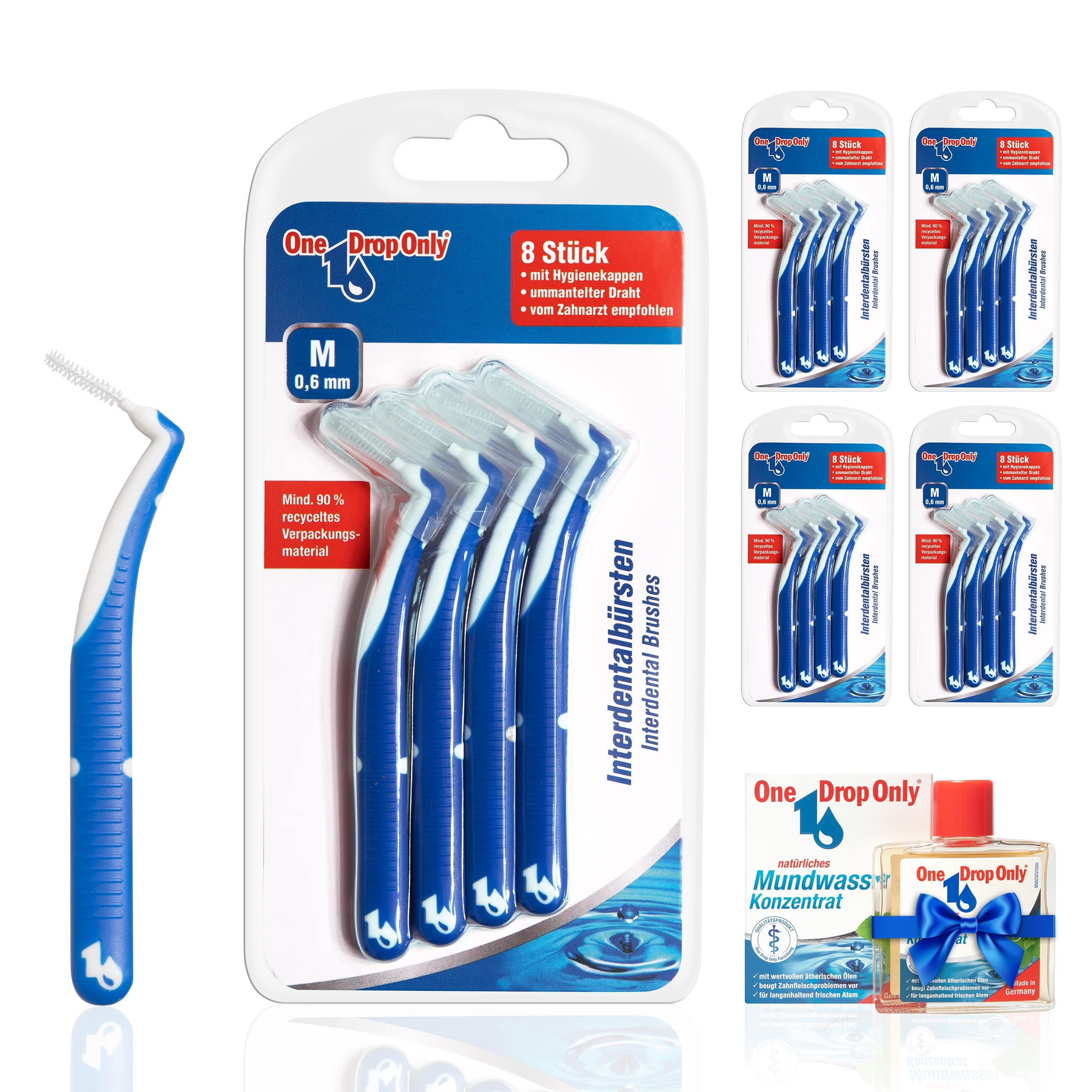 one-drop-only-interdentalb-rsten-0-5-mm-s-5-8er-pack-10-ml-mundwasser-konzentrat image 8