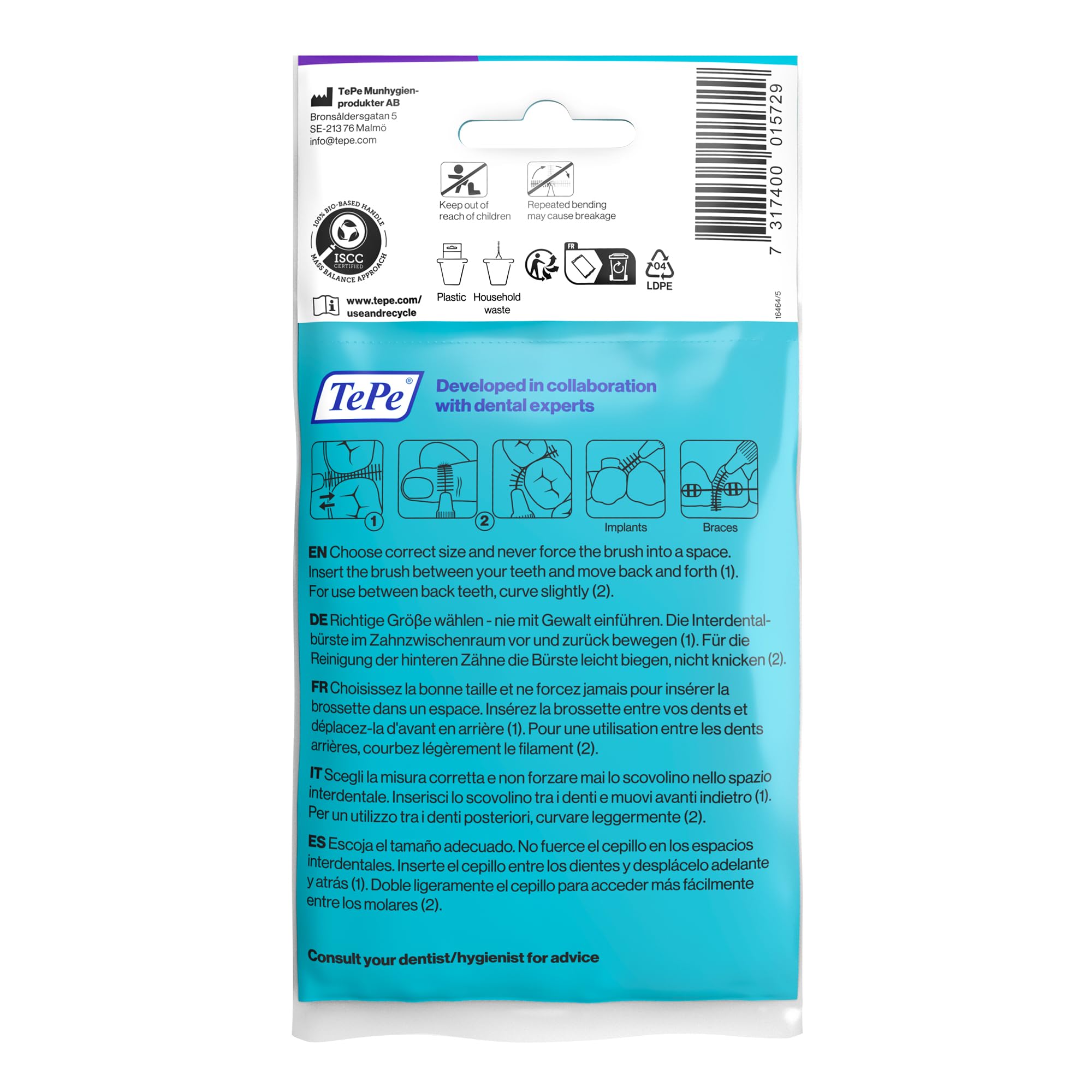 tepe-original-interdentalb-rste-lila-1-1-mm-iso-6-40-st-ck-5x8 image 2