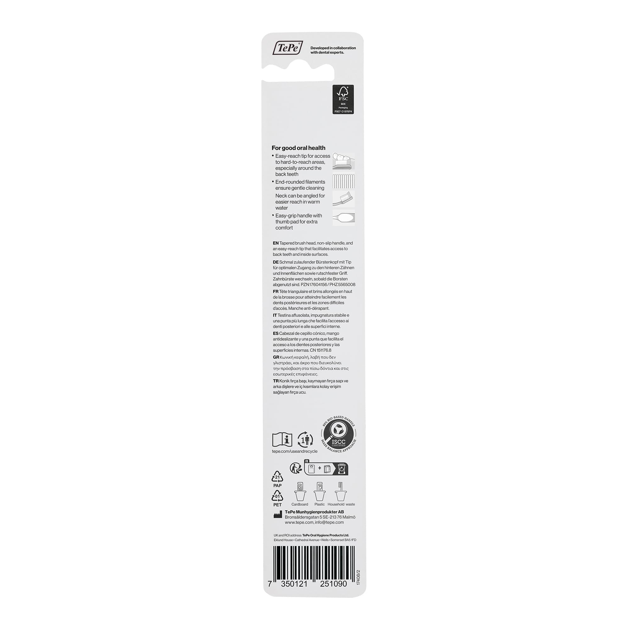 tepe-nova-medium-zahnb-rste-mittelweiche-borsten-erh-htes-borstenb-schel-farblic image 2