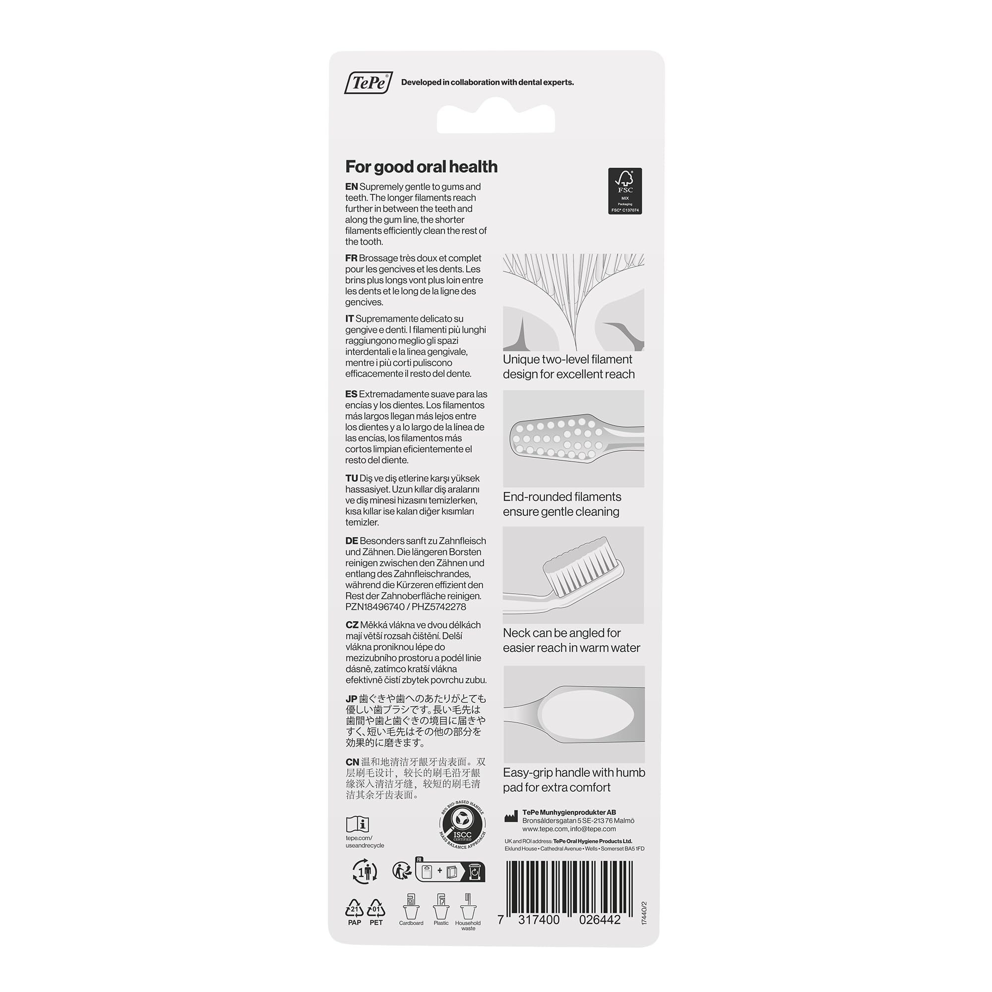 tepe-supreme-soft-zahnb-rste-3-st-ck-farblich-sortiert image 2