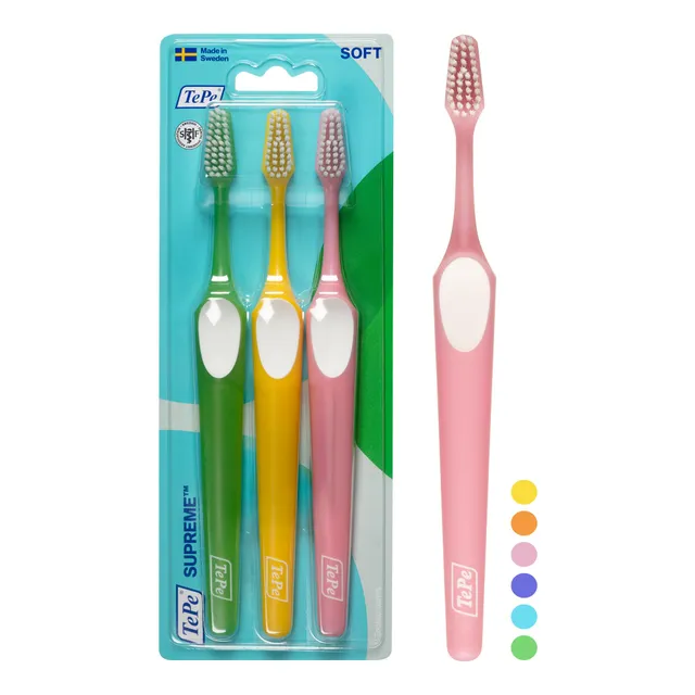 tepe-supreme-soft-zahnb-rste-3-st-ck-farblich-sortiert image 1