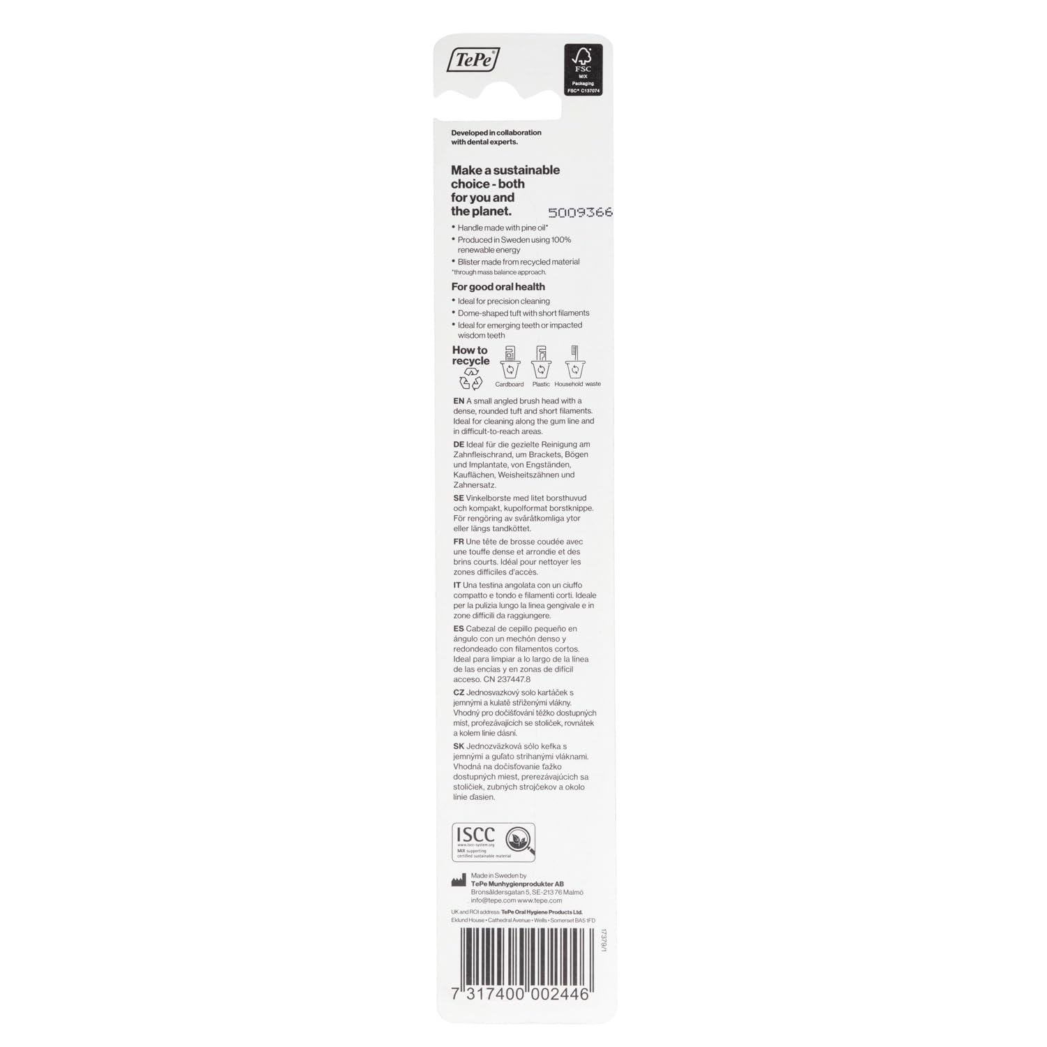 tepe-compact-tuft-einb-schelb-rste-hellblau-pr-zisionsreinigung-schwer-zug-nglic image 2