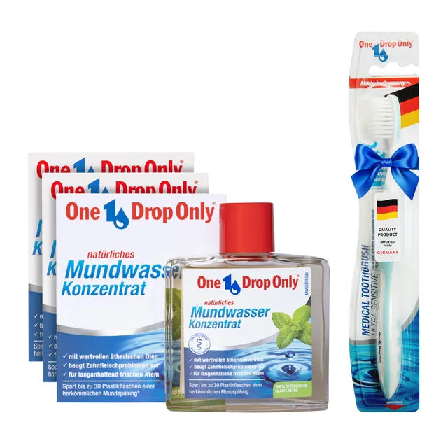 one-drop-only-mundwasser-konzentrat-3er-pack-je-50-ml-zahnb-rste-gratis-mundwass image 1