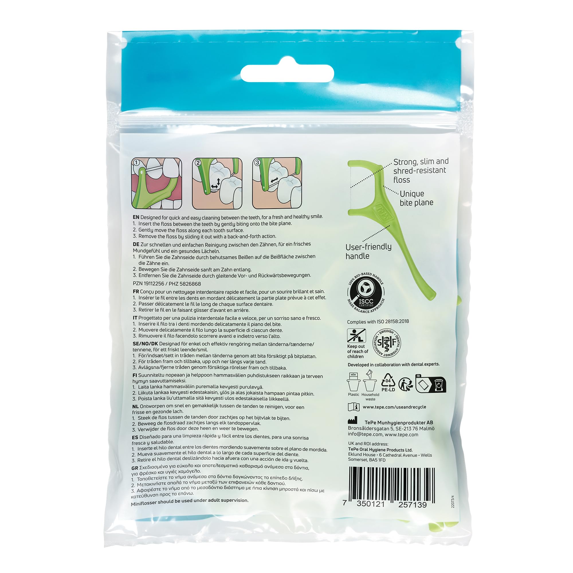 tepe-mini-flosser-zahnseidenhalter-36-st-ck image 2