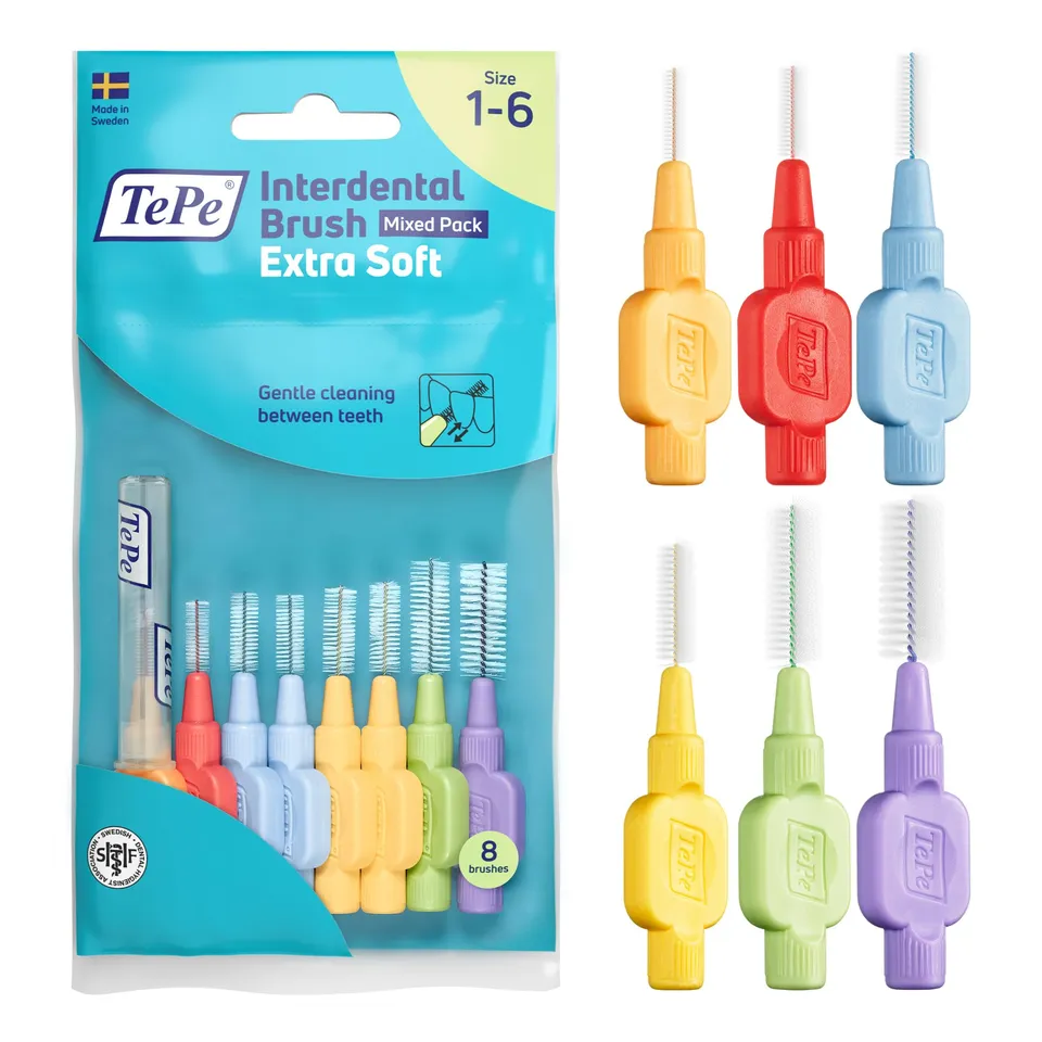 tepe-interdentalb-rste-extra-soft-mixed-pack-iso-1-6-0-45-1-1-mm-8-st-ck image 1