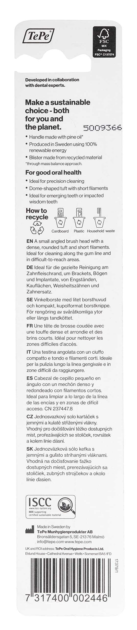 tepe-compact-tuft-einb-schelb-rste-hellblau-pr-zisionsreinigung-schwer-zug-nglic image 3