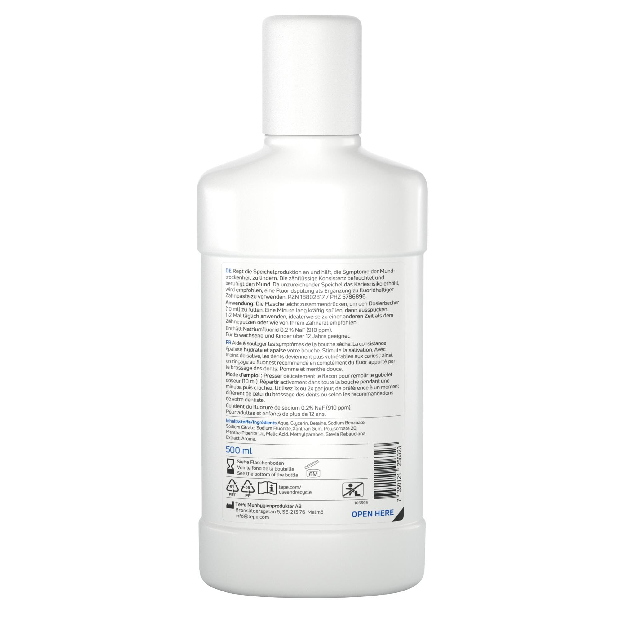 tepe-feuchtigkeitsspendende-mundsp-lung-apfel-minze-500-ml-mit-fluorid image 2